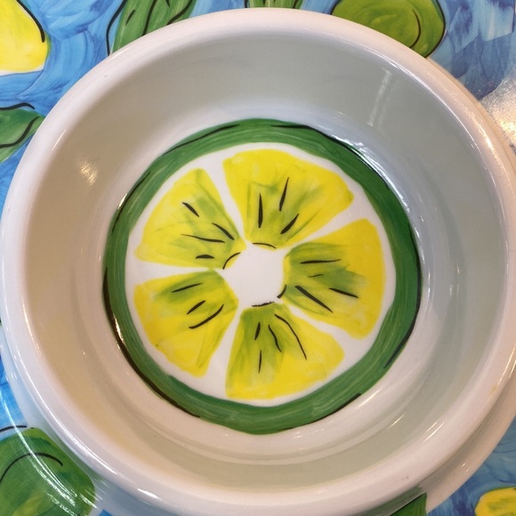 Melamine Fruit serving scallops dish - Picture 5 of 7